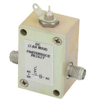 250MHz to 2.5GHz SMA Bias Tee Rated 7000mA and 100 Volts DC